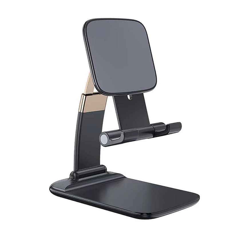 Phone Holder for Table, Foldable Universal Mobile Stand for Desk view 5