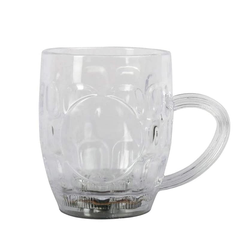 LED Glass Cup – Rainbow Colour Changing Mug view 3