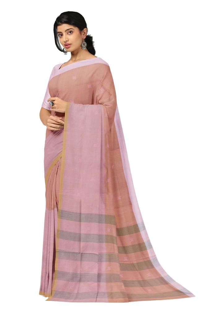 APCO Handloom (A Andhra Pradesh Govt Emporium)- Women's Traditional Pure Handloom Rajahmundry/Angara Cotton Saree | ACS0009 view 2