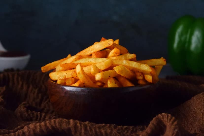 Lemon pepper french fries