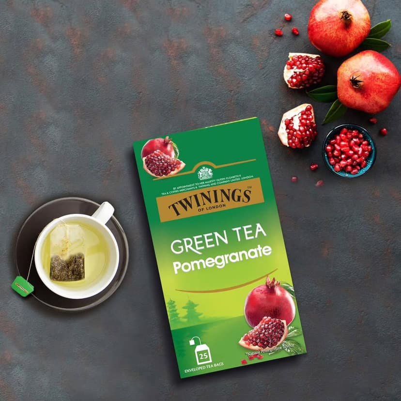 Twinings Green Tea Pomegranate view 3