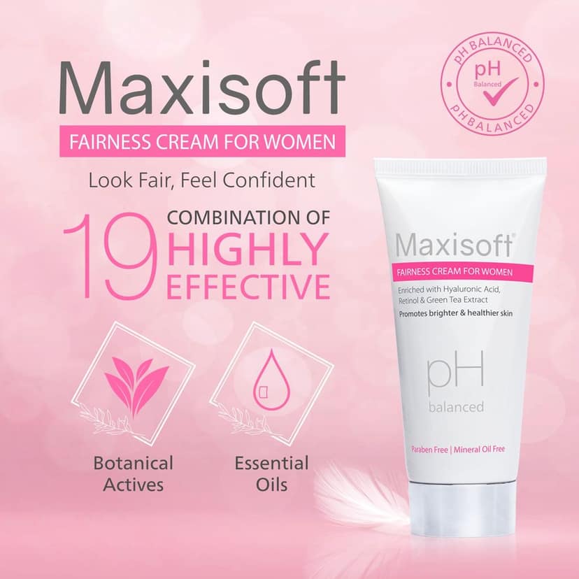 Maxisoft Fairness Cream For Women 50 gm view 4