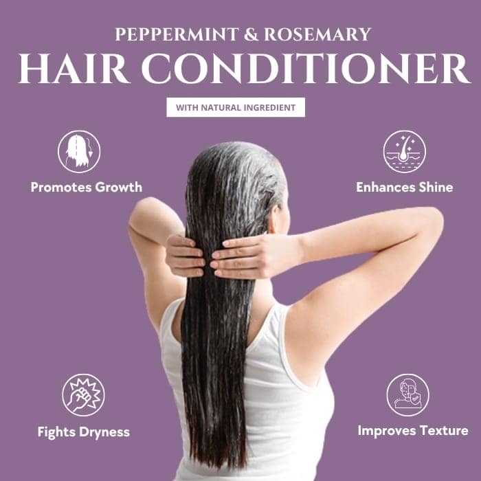 Botanical Nourishing Silk Conditioner | Peppermint | Rosemary view 5