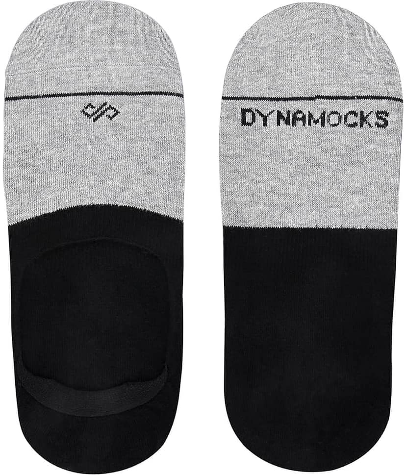 Dynamocks Multi Casual No Show Socks Pack of 3 view 2