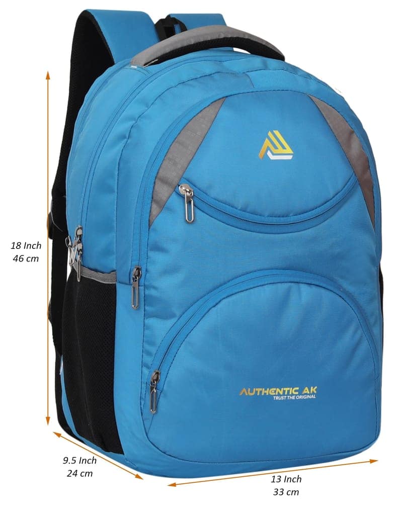 AUTHENTIC AK Blue Horizon 36L Laptop College Backpack For Business Professionals & College Students Blue view 6