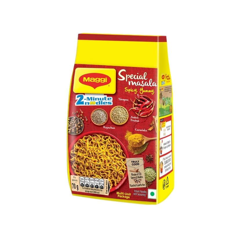 Maggi Special Masala Spicy Instant Noodles - Pack of 12 view 2