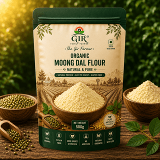 Organic Moong Dal Flour — Natural & Pure