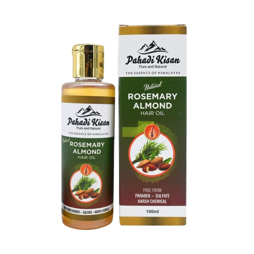 Rosemary almond hair oil 100 ml view 4