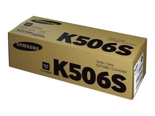 Samsung Clt-k506s Black Original Toner Cartridge (su180a) view 3