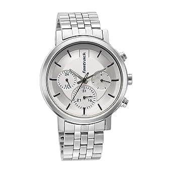 Fastrack Analog Silver Dial Men's Casual Watch -Silver view 4
