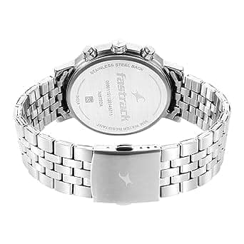 Fastrack Analog Silver Dial Men's Casual Watch -Silver view 5