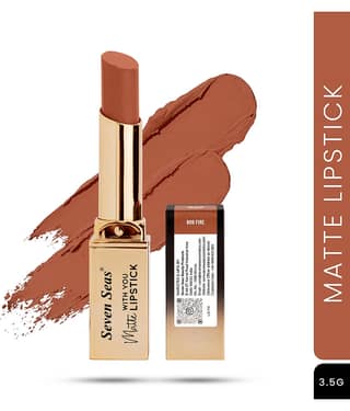 Seven Seas Long Lasting , Matte Finish , Longwear , Matte With You Lipstick (Fire 3.5g)