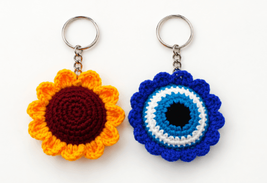 Handmade Decorative Key Chains for Bags and Everyday Accessories view 2