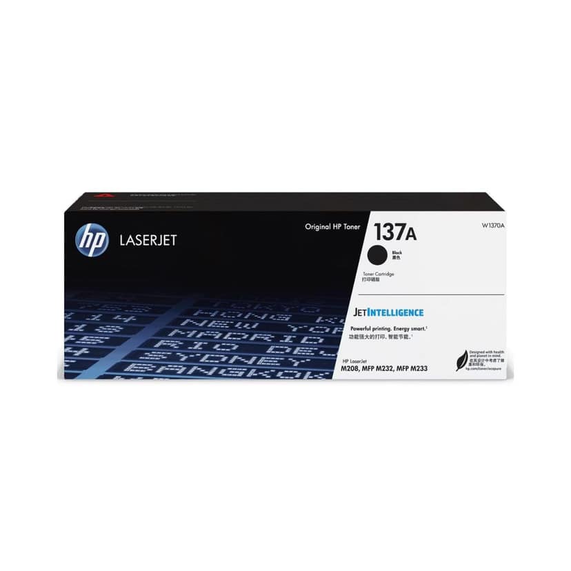 HP 137A Black Original LaserJet Toner Cartridge (W1370A) view 3