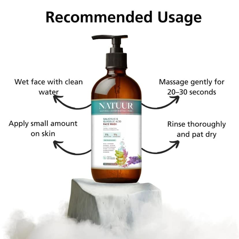 Clarifying Cleanser 2% | Salicylic Acid | Glycolic | Acid Purify | Renew | Balance view 5