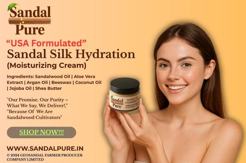 Sandal Silk Hydration (Moisturizer Cream) view 5