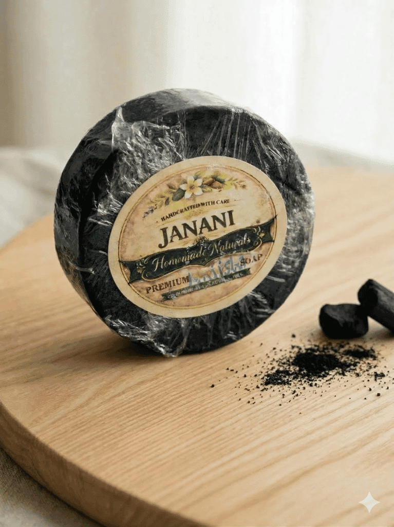 Janani Hand Made Charcoal Soap view 3