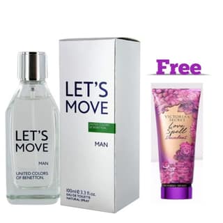 United Colors of Benetton Let's Move Eau de Toilette for Men, 100ml