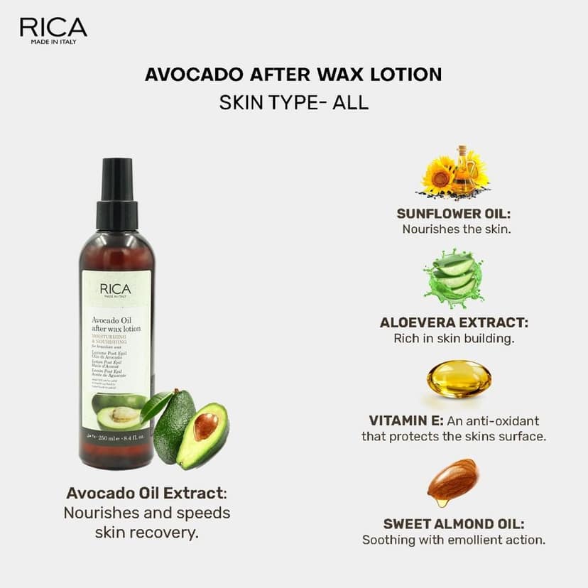 Rica Avocado After Wax Lotion (250 ml) view 2