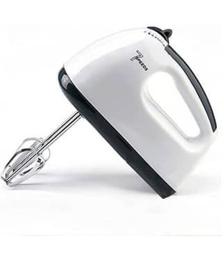 GVL - White Hand Mixer Blender 100 Hand Blender Electric Whisker