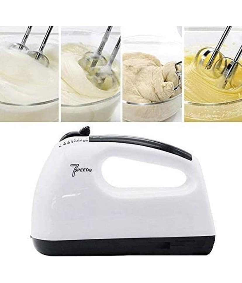 GVL - White Hand Mixer Blender 100 Hand Blender Electric Whisker view 2