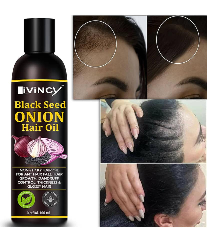 LIVINCY Hair Growth Onion Oil 200 ml ( Pack of 1 )