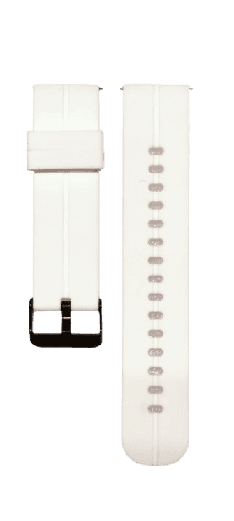 22mm Soft Silicone Watch Strap Compatible with Samsung, Realme, OnePlus, Boat Flash & Noise Colorfit Pulse Grand Smartwatch – Adjustable Replacement Band