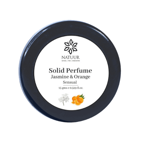 JOYFUL | Jasmine | Sweet Orange | Neroli | Premium Solid Perfume | Fresh | Joyful | Radiant