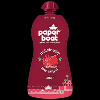 Paper Boat Anar/Pomegranate Juice - Low Sugar, 200 Ml