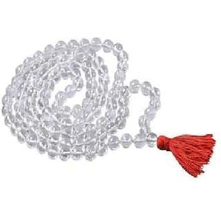 Ceylonmine - Stone Sphatik Beaded String Mala For Unisex