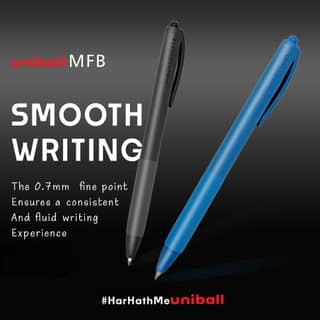 Uniball MFB Ballpoint Pen - Black(5pcs)
