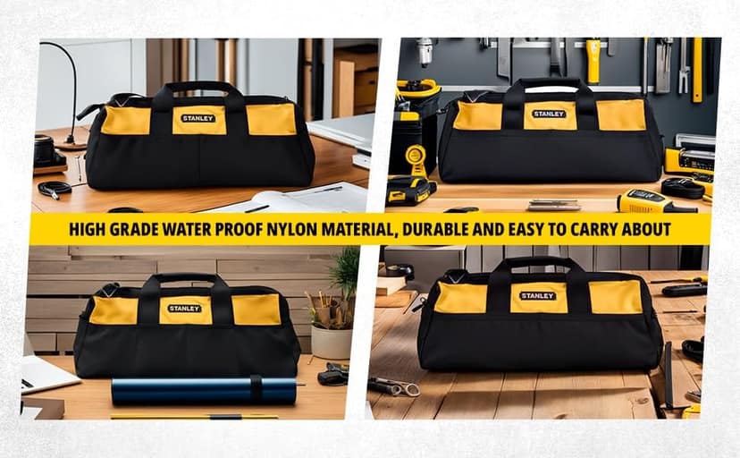 Stanley Soft Storage Nylon Tool Bag, Water Proof, 460Mm-18" 93-224 view 7