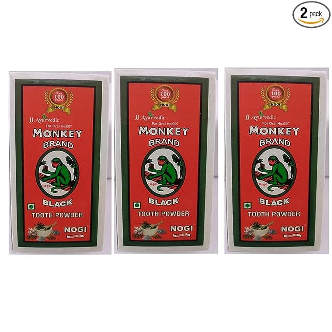Monkey Brand Tooth Powder 50 Gms
