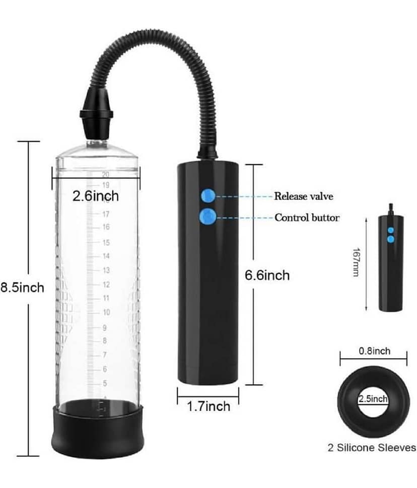 PREMIUM QUALITY CHARGEABLE AUTOMATIC FULL POWER PENIS ENLARGEMENT PUMP FOR MEN BY KNIGHTRIDERS view 2