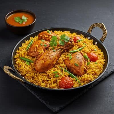 Chicken Tawa Pulao