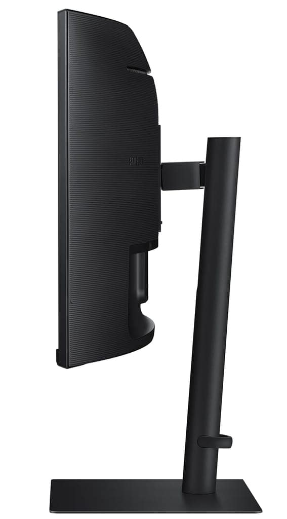 Samsung 34" (86.4cm) ViewFinity S6 Curved Monitor|Ultrawide WQHD 3440 X 1440|100hz|Type-C 90W|SRGB 115%|LAN Port|KVM Switch|350nits|Speakers|PIP|PBP|HDR10|HAS Swivel|LS34C650UAWXXL|Black view 4