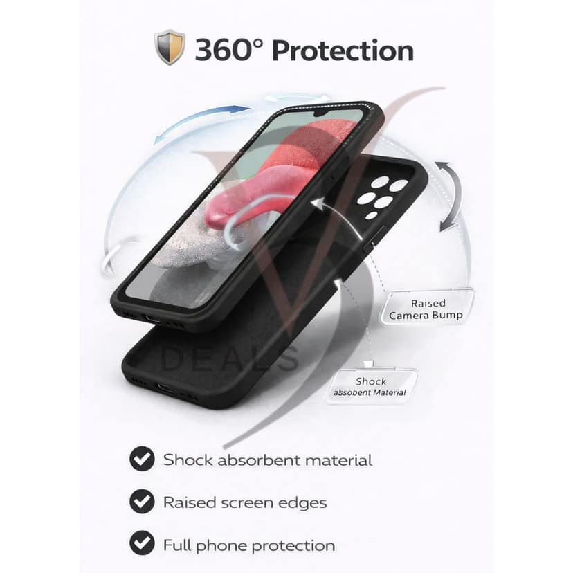 V3Deals Compatible Samsung Galaxy M33 (5G) Back Cover | Camera Bump Protection | Affordable Slim Matte Soft Silicone Case | Samsung m33 5g Back Cover view 3