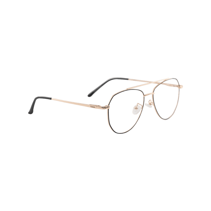 Aviator Metal Eyeglasses view 2