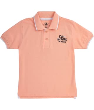 Cub Mcpaws Pack of 1 Boys Cotton Polo T-Shirt ( Blue )