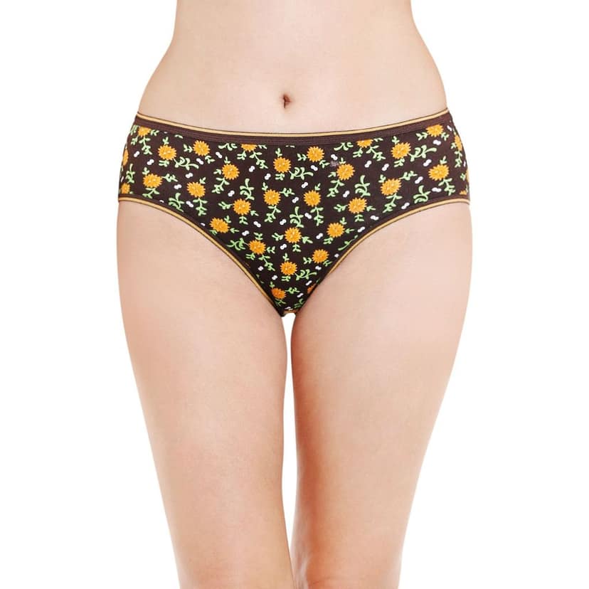 Bodycare women's combed cotton assorted Hipster Panty Pack of 6 ( E500-D ) view 2