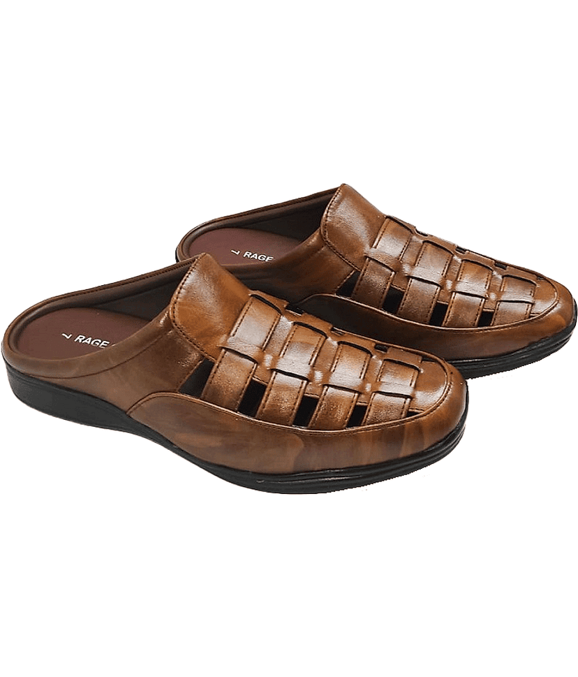 RAGE GAZE - Brown Men's Sandals view 2