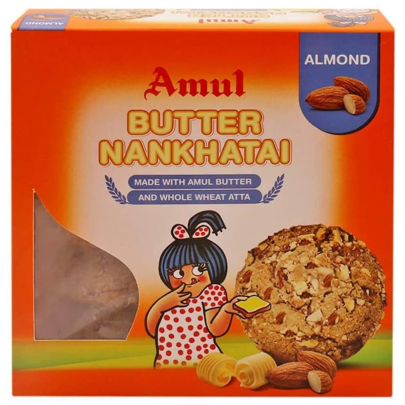 Amul Butter Nankhatai Almond Biscuit 200 g