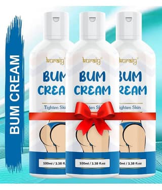 KURAIY Hips Enlargement Cream Effective Hip Lift Up Compact Tighten Body Care Pack Of 3