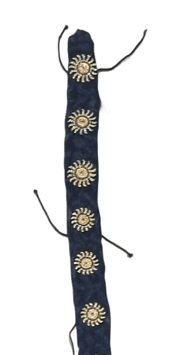 Bridal Maang Tikka Head Chain with Tassel view 3