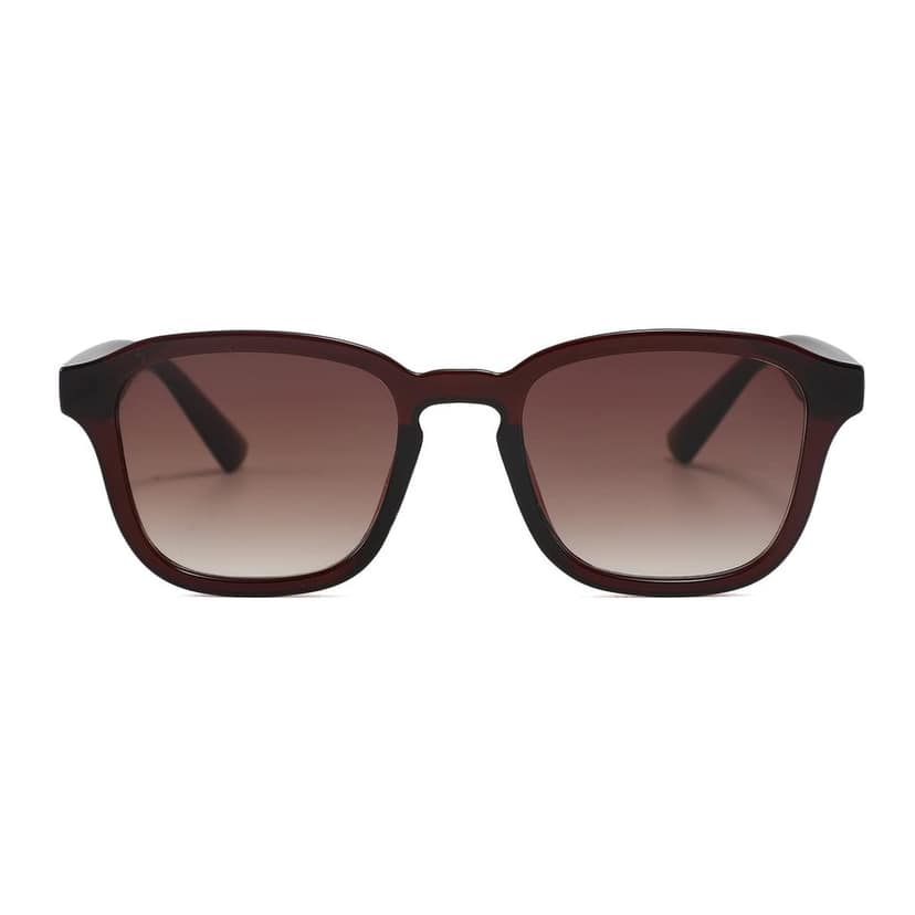 Eyenaks Stylish Wayfare Sunglasses for Men and Women | 100% UV Protection | Polycarbonate Lenses for Durability and Metal Hinges | Pack of 1 (Brown) view 2