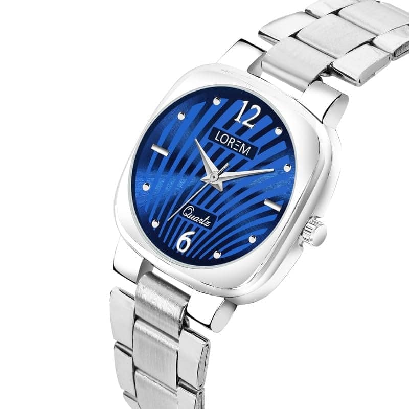 LOREM Abstract Floral Analog Watch for Women-UF view 4