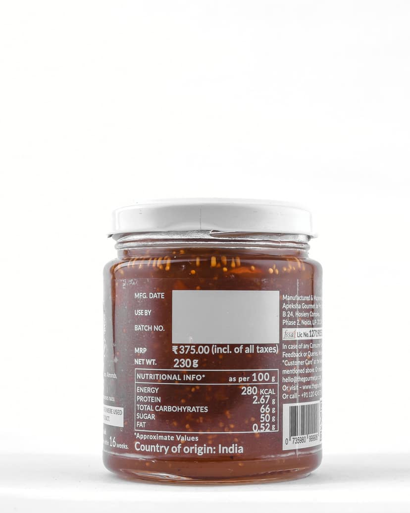 Fig Almond Conserve 230g view 3