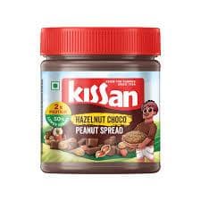 KISSAN HAZELNUT CHOCO PEANUT SPREAD 350 G