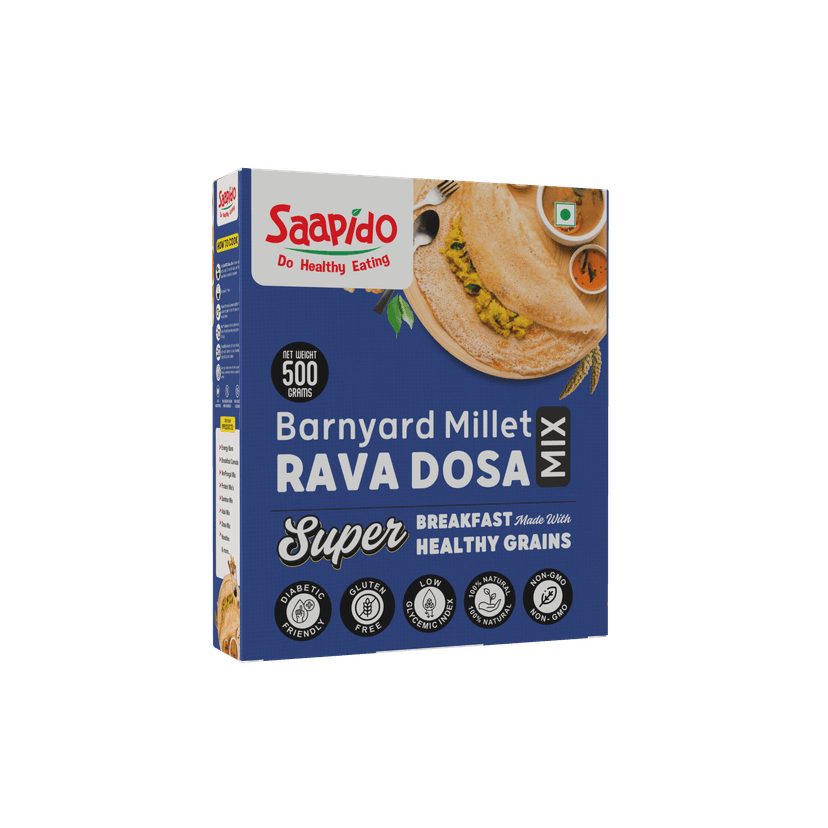 Saapido Barnyard Millet Rava Dosa Mix 500g