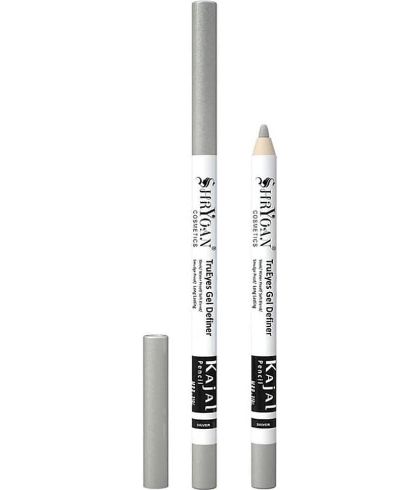 shryoan - Silver Natural Kajal 1 g Pencil ( Pack of 2 )